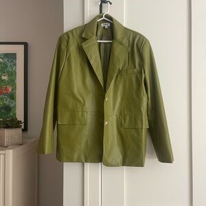 Oversized Green Jacket